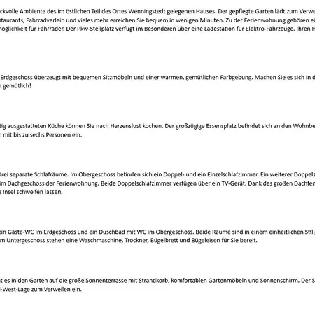 Casa de Férias Auke - Norder Wung 30 A Wenningstedt-Braderup